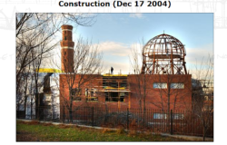 ISBCC construction underway (2004). Photo: Archived ISBCC website.